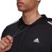 adidas Men's Lightweight Pullover Hoodie T-Shirt - Large Black/White - Buy Online on GoSupps.com