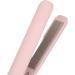 Mini Hair Straightener 2 in 1 - Portable USB Flat Iron & Curler - Adjustable Temperature - Perfect for Travel & Dormitory - Cute Pink Design - Buy Online on GoSupps.com