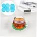 STOBOK 1 Coaster Mold Resin Moulds Resin Casting Molds Resin Silicone Molds Soap Dish Molds for Chocolate Molds for Resin Epoxy Mold Silicone Mould Chocolate Mould Fudge Silica Gel Agate - Buy Online on GoSupps.com