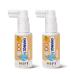 Oral Spray for Children, Cleans Teeth Gently, Freshens Breath Instantly, Pocket - Sized for Hassle - Free Portability (2Pack, Orange) Orange 1.35 Fl Oz (Pack of 2)