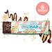 Pretty Little Meal Bar Banana Split & Crisp - Delicious 201 Cal Protein Bar by Offset Nutrition | 6-Pack with Dark Chocolate & Banana Flavor - Buy Online on GoSupps.com