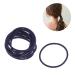 50pcs High Elasticity Nylon Rubber Bands Ponytail Holders for Adults & Kids - Navy Blue - Buy Online on GoSupps.com