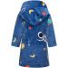 XINNE Soft Bathrobe for Kids Cute Pattern Toddler Flannel Hoodie Pajamas Sleepwear | Moonlight 100 - Buy Online on GoSupps.com