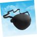 TOVINANNA 2pcs Lazy Eye Patch Single Eye Cover Pirate Eye Patch Costume Eye Patch Adjustable Eye Patch Black - Buy Online on GoSupps.com