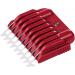 Heiniger 9 Piece Metal Snap-On Comb Set - Professional Pet Grooming Comb Attachments | For A5-Type Snap-On Blades | Various Lengths for Precision Cutting - Buy Online on GoSupps.com