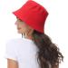 Women's Reversible Black-Red Bucket Hat for Summer | Outdoor Beach Cap - Buy Online on GoSupps.com