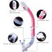 Kids Pink Swim Goggles Set | Youth Diving Mask with Nose Cover | Anti-Fog, Leak-Proof, Wide Vision | Ages 5-15 - Buy Online on GoSupps.com