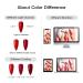 Meet Across Purple Plum Red Gel Nail Polish Set - 3 Color Nude Gel Polish Kit with UV/LED Lamp Base & Top Coat - Perfect Gift Box for Nail Art Salon & Manicure Starter Set - Buy Online on GoSupps.com