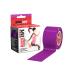 RockTape Original 2-Inch Water-Resistant Kinesiology Tape 16.4-Foot Continuous Roll Purple