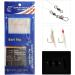 JSHANMEI Glow in Dark Fish Skin Fishing Rigs - 15 Pack Luminous Bait Rigs with Swivel Hooks for Freshwater and Saltwater Fishing (#4 #6 #8) - Buy Online on GoSupps.com