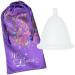 Me Luna Menstrual Cup Classic Ball Transparent Size Shorty L
