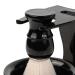 Colcolo 3x Razor Brush Set - Professional Beard & Facial Cleaning Brushes with Stand for Salon & Shaving Care - Buy Online on GoSupps.com