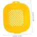 Alipis 1 Set Fruit Drain Basket Storage Shelf Plastic Laundry Baskets Kitchen Accessory Household Container 32X27CM Orange - Buy Online on GoSupps.com