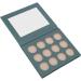 DIY Empty Eyeshadow Empty Eyeshadow BoxDIY Empty Eyeshadow 12 Hole Empty Eyeshadow Palette Portable DIY Makeup Empty Bh Bronzer Palette for Cosmetics Store (Blackish Green) - Buy Online on GoSupps.com