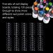 120pcs Transparent Nail Polish Display Dots | Self-Adhesive Color Swatches for Nail Art & Manicure - Buy Online on GoSupps.com