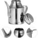Healifty Stainless Steel Neti Pot Nasal Wash Bottle - Sinus Remover for Kids and Adults - Assorted Color - 11x8CM - Buy Online on GoSupps.com