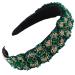 scicent Headbands for Women's Hair Fashion Hair Bands for Party Baroque Head Band Vintage Crystal Hairband Wide Hair Accessories for Ladies Elegant Head Hoop for Daily Wearing - 26019
