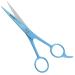 MacRazors 6.5 Inch Hair Cutting Scissors- Premium Stainless Steel Razor for Men, Women, Kids, Adults, Pets - Blue | 3008BL - Buy Online on GoSupps.com