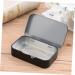 Operitacx 20pcs Box Metal Tin Cans Jewelry Box Travel Tea Household Products Size 3 Black - Buy Online on GoSupps.com