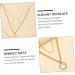 KESYOO Clavicle Chain A Necklace Fashion Necklaces for Women Trendy Collarbone Chain Necklace Miss Metal - Buy Online on GoSupps.com