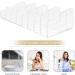 Ciieeo Acrylic Organiser 10 pcs Plastic Blush Divided Eyeshadow Countertop for Clear Bathroom Display Eye Wallet Stand 17.2X8.5X5.3CMx5pcs Transparentx5pcs - Buy Online on GoSupps.com