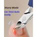 2 in 1 Manicure Tool Finger Nail Clippers with Nail File Dead Skin and Hangnail Trimmer Toenail Scissors Emery Board - Red - Buy Online on GoSupps.com