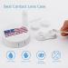 American Hero Flag Contact Lens Case - Portable Round Storage Kit with Mirror for Travel & Daily Use - Buy Online on GoSupps.com