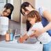 Versatile Glass Soap Dispenser Bottle with Pump 14 Oz Dripless Pump Bottle Refillable Liquid Hand Jar Dispenser for Bathroom Countertop Kitchen Laundry Room(Grey 2 Pack) - Buy Online on GoSupps.com