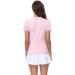 DOTIN Women's 2 Pack V-Neck Golf Polo Shirts - Pink & Light Blue - X-Large - Buy Online on GoSupps.com
