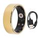 DADEA Smart Ring Elegant and Durable Fitness Ring Multifunctional Sleep Tracking Health Ring Wearable Smart Finger Ring for Sleep Tracking Comfortable and Practical Sleep Ring Golden 21