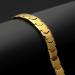 Pure Titanium Men's Magnetic Bracelet w/ Double Powerful Magnets - Gold Finish - Buy Online on GoSupps.com