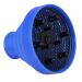 Diffusor hair dryer collapsible travel hair dryer diffuser silicone diffuser for hair dryer heat-resistant foldable hair diffuser wavy hair styling (blue)