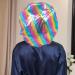 Satin Black Extra Large Bonnet Caps for Women and Girls - Pack of 2 - Buy Online on GoSupps.com