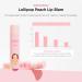 FASCY Lollipop Lip Balm Peach Lip Balms & Moisturizers Korean Lip Balm Korean Lip Korean Lip Products Paraben Free Moisturizing 0.13 Oz (Peach) - Buy Online on GoSupps.com