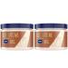 Vaseline Illuminate Me Body Butter - Radiant Whipped Body Butter Moisturizing Body Butter for Melanin-Rich Skin Whipped Shea Butter for Skin with 24-Hour Moisture 11 Oz Ea (Pack of 2)