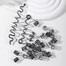 LICHENGTAI 28 Pieces Dreadlocks Jewelry Hair Spiral Clips Hair Dreadlocks Accessories Metal Cuffs Hair Braiding Beads Adjustable Hair Jewelry Braids Accessories for Women Men Braids Decoration Black - Buy Online on GoSupps.com