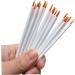 WOONEKY 100pcs Disposable Eyeliner Brush Lip Scrubber Tool Fine Liner Brush Eyeliner Makeup 9x6.5cm As Shown - Buy Online on GoSupps.com