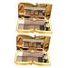 Beavorty 2pcs # Brush with Flash and Glitter Colorful Eye Colors Shadow Makeup Eyeshadow Mirror 1 count (Pack of 1) As Shownx2pcs