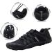 Weweya Barefoot Shoes Women's Minimalist Cross Training Running Shoe 7-7.5 Black - Buy Online on GoSupps.com