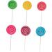 Veemoon 3pcs Lollipop Crafts Kids Playset Large Lollipop Decor Candy Lollipop Prop Carnival Cosplay Baby Food Organic Tablet Holder for Car Wedding Topper Big Lollipop Cake Child Bamboo - Buy Online on GoSupps.com