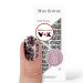 Miss Sophie Nagel film - Burlesque Feeling - Transparent Nail Wraps - 24 Ultra -D nne Self -adhesive long -lasting nail foils burlesque feeling 24
