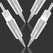 10 Pcs 1R Permanent Makeup Tattoo Needles for Eyebrow, Eyeliner - EN51-1R - Buy Online on GoSupps.com