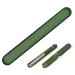 Antibacterial Travel Toothbrush Case Portable Breathable Toothbrush Holder Travel Essentials Toothbrush Cover for Women Leak Hole Translucent Design Toothbrush Storage Box for Travel Business Home Camping School(Green) Green*1