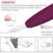CHUMING Personal Face Massager Wand - 12 Vibration Modes for Dark Circles Puffy Eyes & Wrinkle Reduction - Purple Facial Spa Tool - Buy Online on GoSupps.com