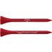 Callaway Wood Golf Tees - Pack of 100 Tees in Red/White/Blue - 3.25 inch - Multiple Colors and Sizes Available - Buy Online on GoSupps.com