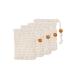 Soap bags 4PCs soap bag soap bag soap network natural fiber soap bags organic soap bag soap bag sisal soap sacks nature soap small soap network with cord strain soap bag sisal