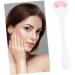 Silicone Face Massager & Eye Roller - Pink Beauty Device for Glowing Skin | International Shipping - Buy Online on GoSupps.com