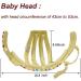 IULONEE Baby Helmet Toddler Protective Hat - Apple Flower Design | Infant Head Safety Cotton Hat with Adjustable Strap - Buy Online on GoSupps.com