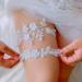 JWICOS 2Pcs Bride Wedding Lace Garters - White Bridal Leg Band for Women | Bridal Accessories - Buy Online on GoSupps.com