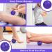 Uraqt Fascia Ball Set 2 Hedgehog Massage Balls for Muscle Tension Relief (Purple) | Perfect for Feet Back Neck & Hands - Buy Online on GoSupps.com